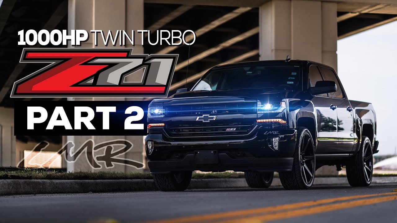 Part 2 of 1000HP Twin Turbo Z71 Truck - Owner's first reactions inside!