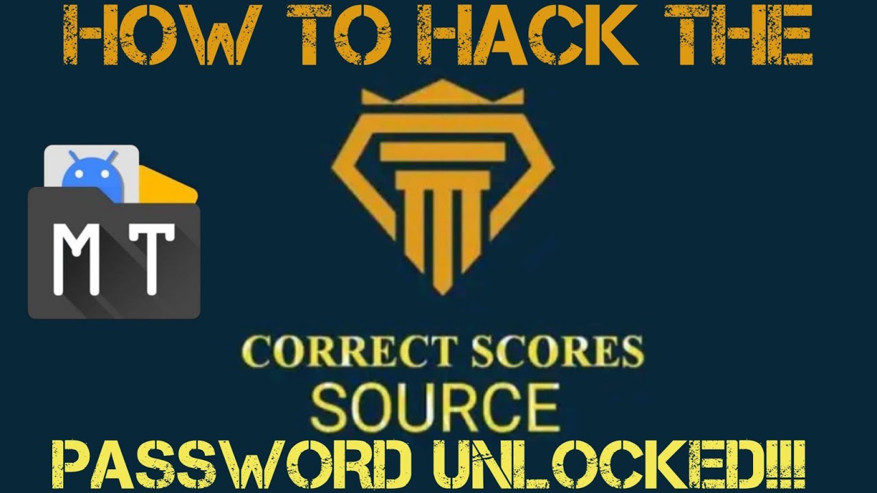 How to Hack Correct Scores Source VIP Password 🔒 2025 UNLOCKED 🔓 | MT MANAGER