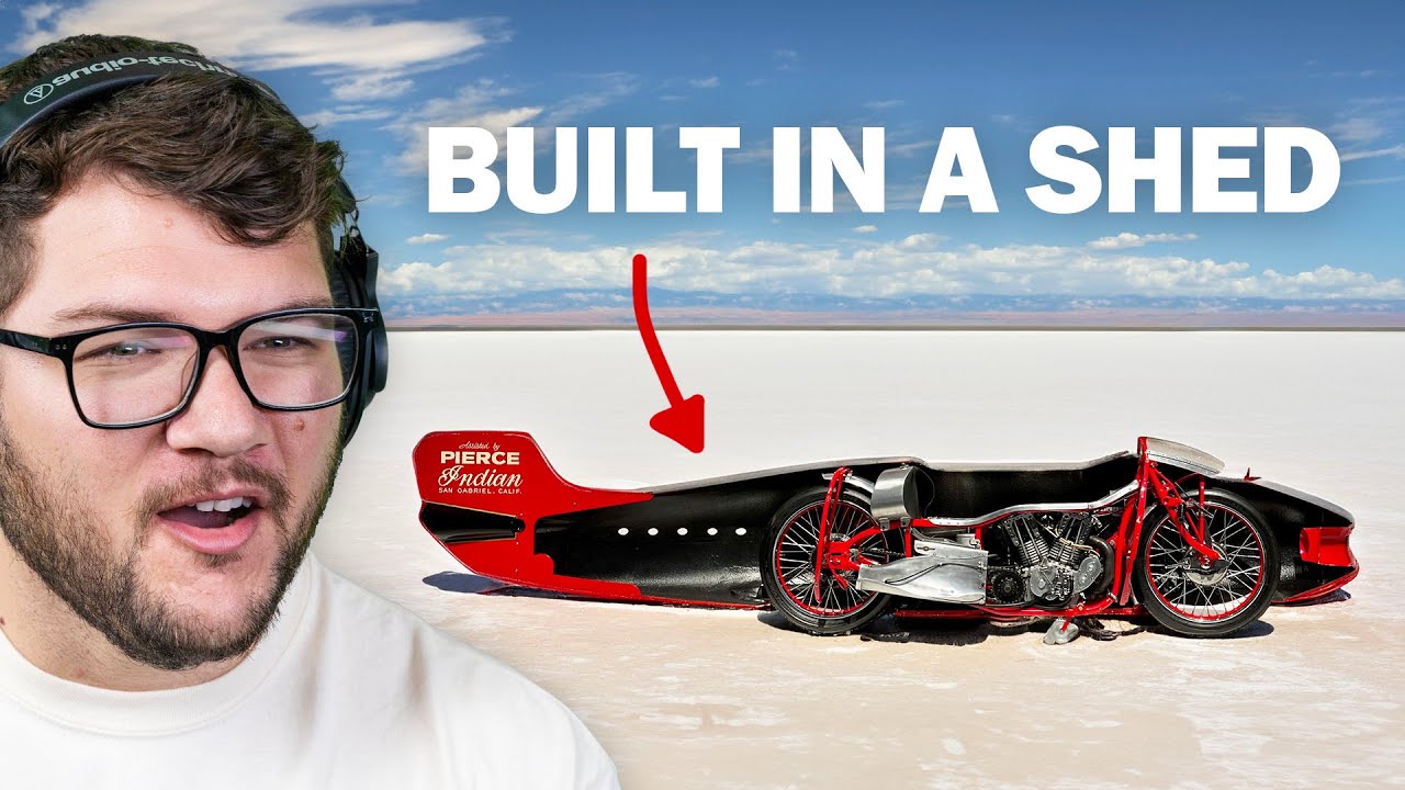 Burt Munro: How a 70 Year-Old Built a Landspeed Record Bike in His Shed - Past Gas #203