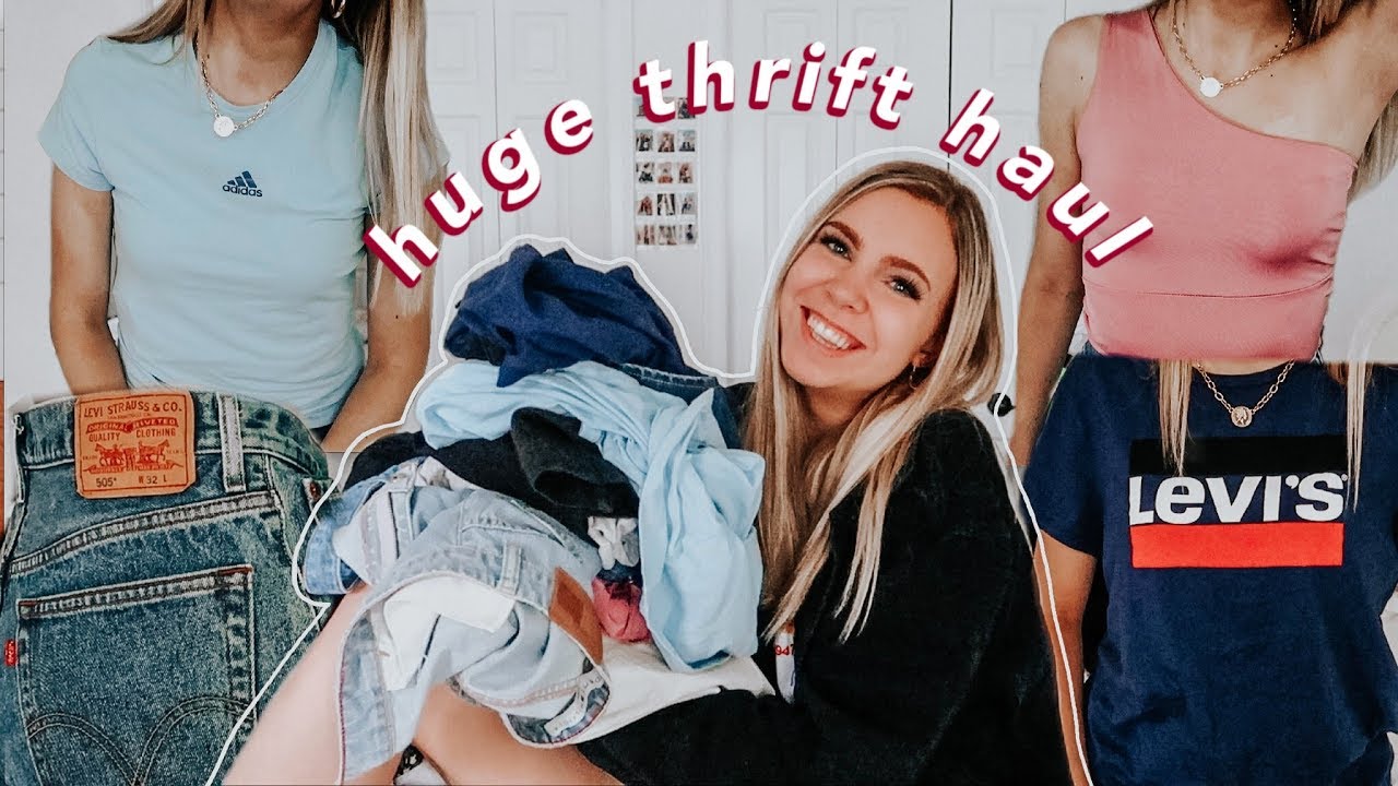 BACK TO SCHOOL THRIFT HAUL 2019!!