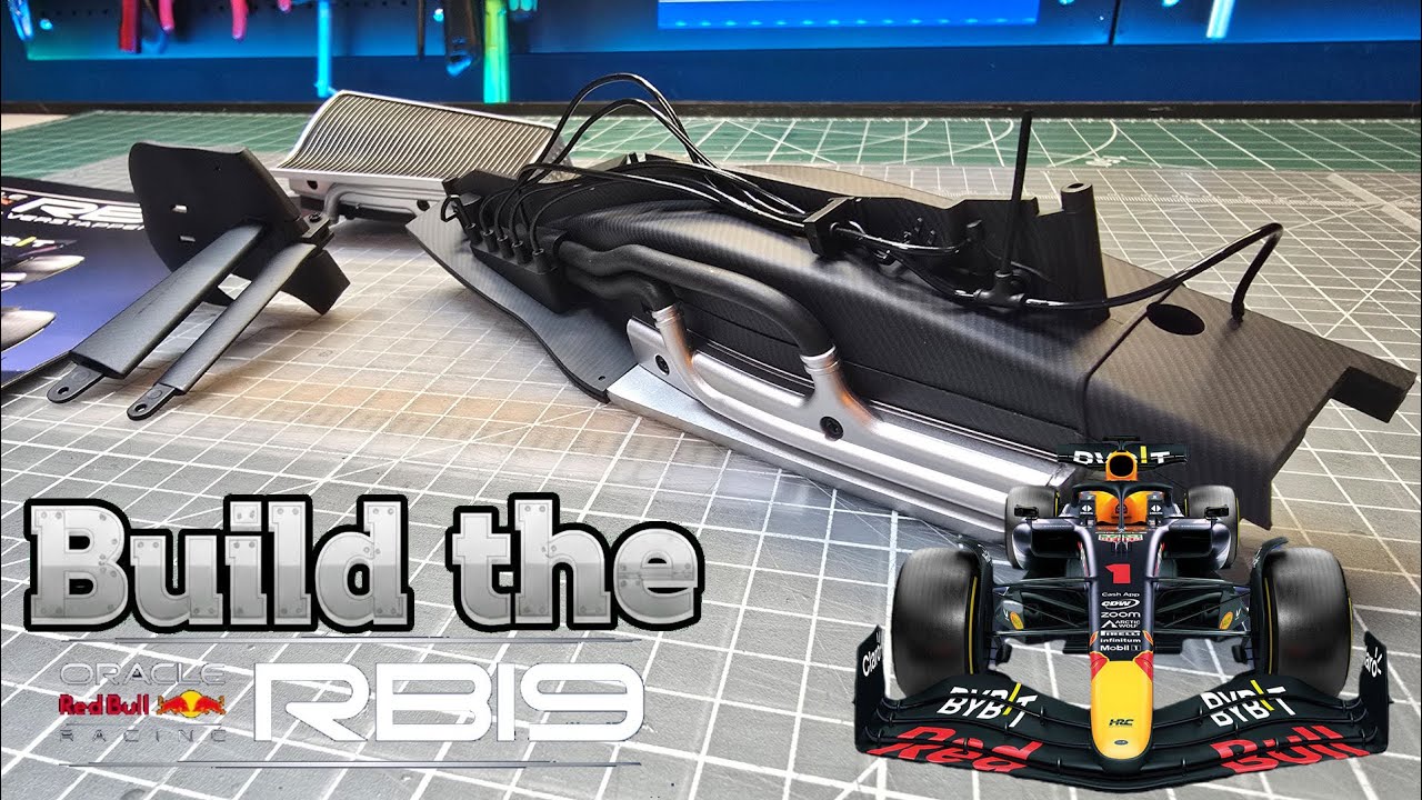 Создайте болид Red Bull F1 RB19 2023 года для Макса Ферстаппена — Пакет 9 — Этапы 39-44