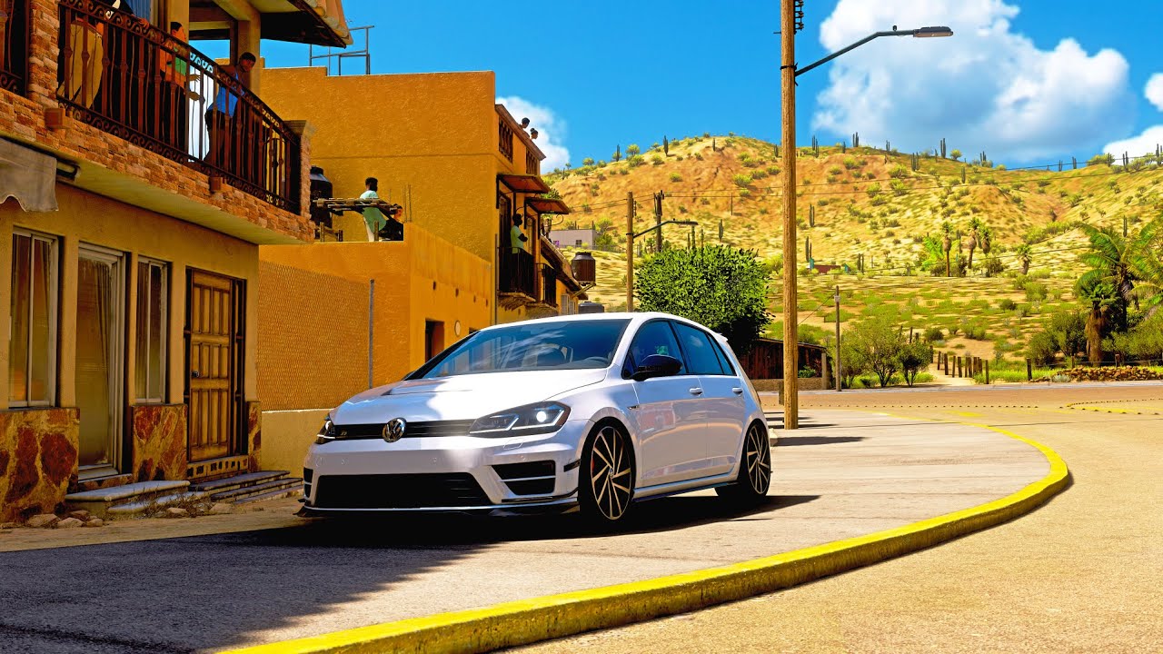 2021 Golf R - Forza Horizon 5 | Logitech G923 Gameplay