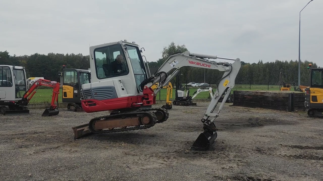 Minikoparka Takeuchi TB 228 2014 r 2.9 tony hydrauliczne szybkozłącze