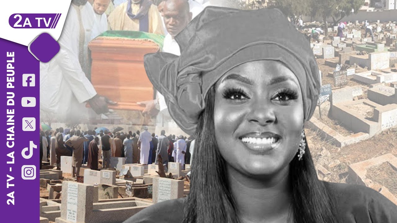 DIRECT: Enterrement de Halima Gadji, des visages tristes...
