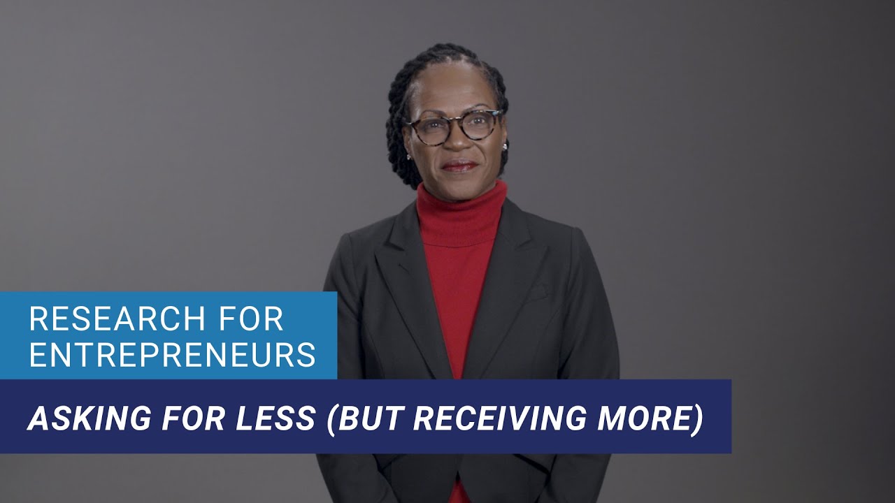 Research for Entrepreneurs: Asking for Less (but Receiving More)
