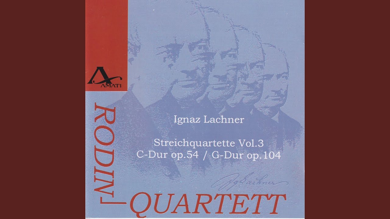 String Quartet No. 3 in C Major, Op. 54: I. Allegro moderato
