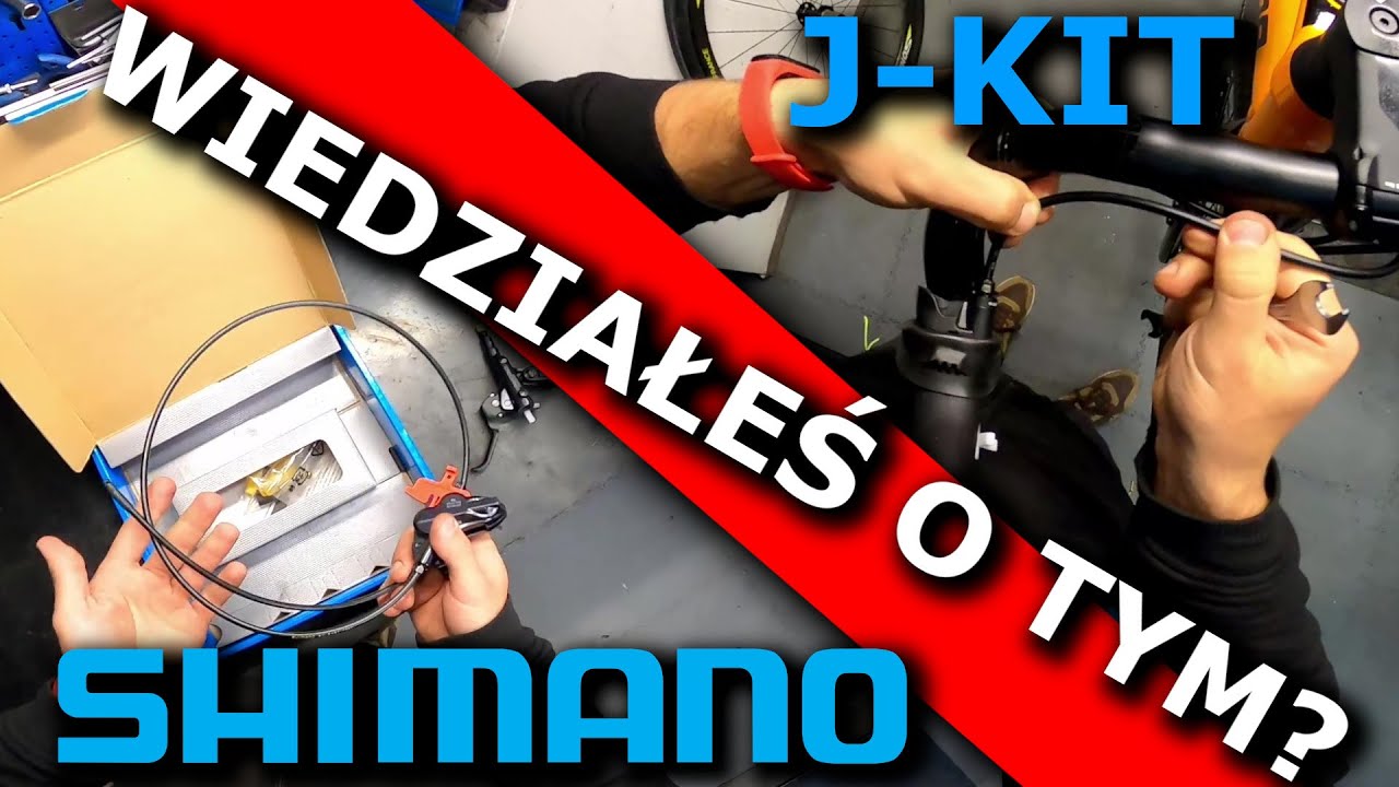 Montaż hamulca hydraulicznego | Shimano J-KIT