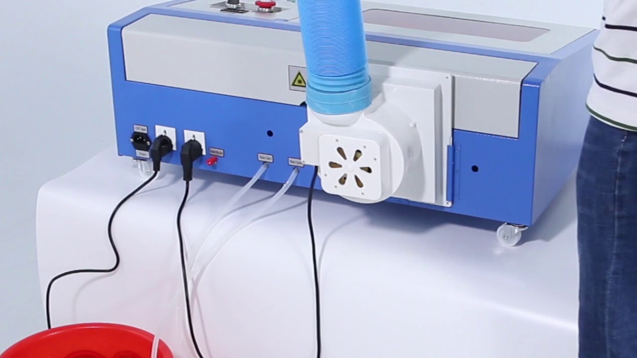 How to Set up 40W Laser Engraving Machine?