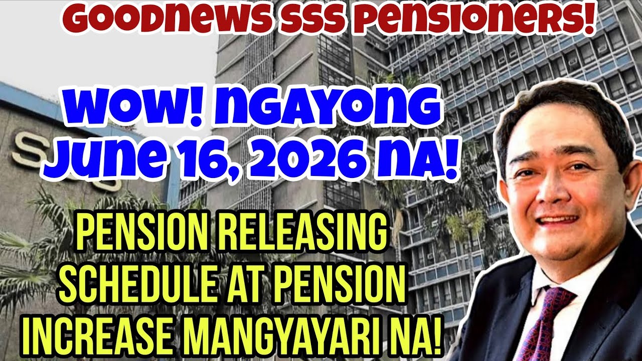 ✅️WOW SSS PENSIONERS! NGAYON JUNE 16 NA! PENSION RELEASING AT PENSION INCREASE SCHEDULE MANGYAYARI! 