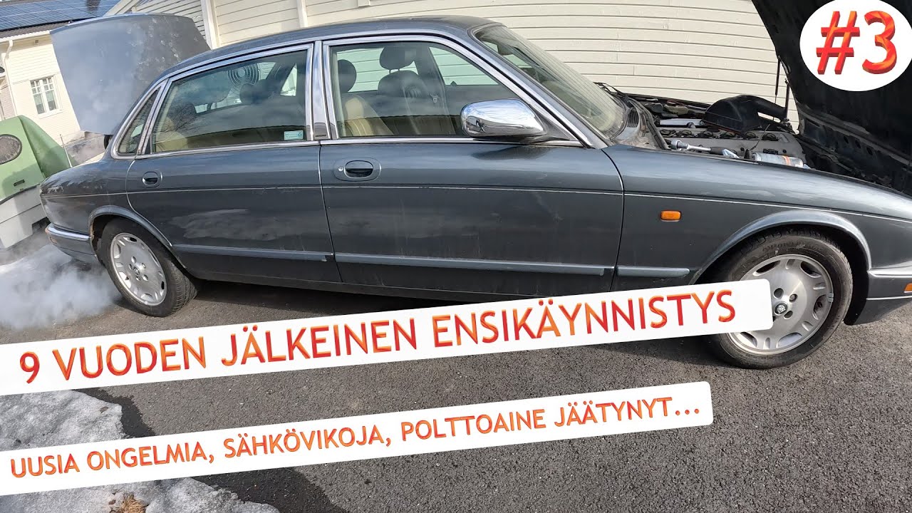 Jaguar X300 - #3 Uusi ECU ja ajoneston ohitus, lopultakin starttaa