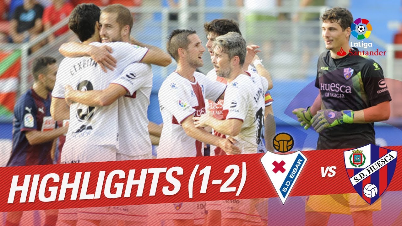 Resumen de SD Eibar vs SD Huesca (1-2)