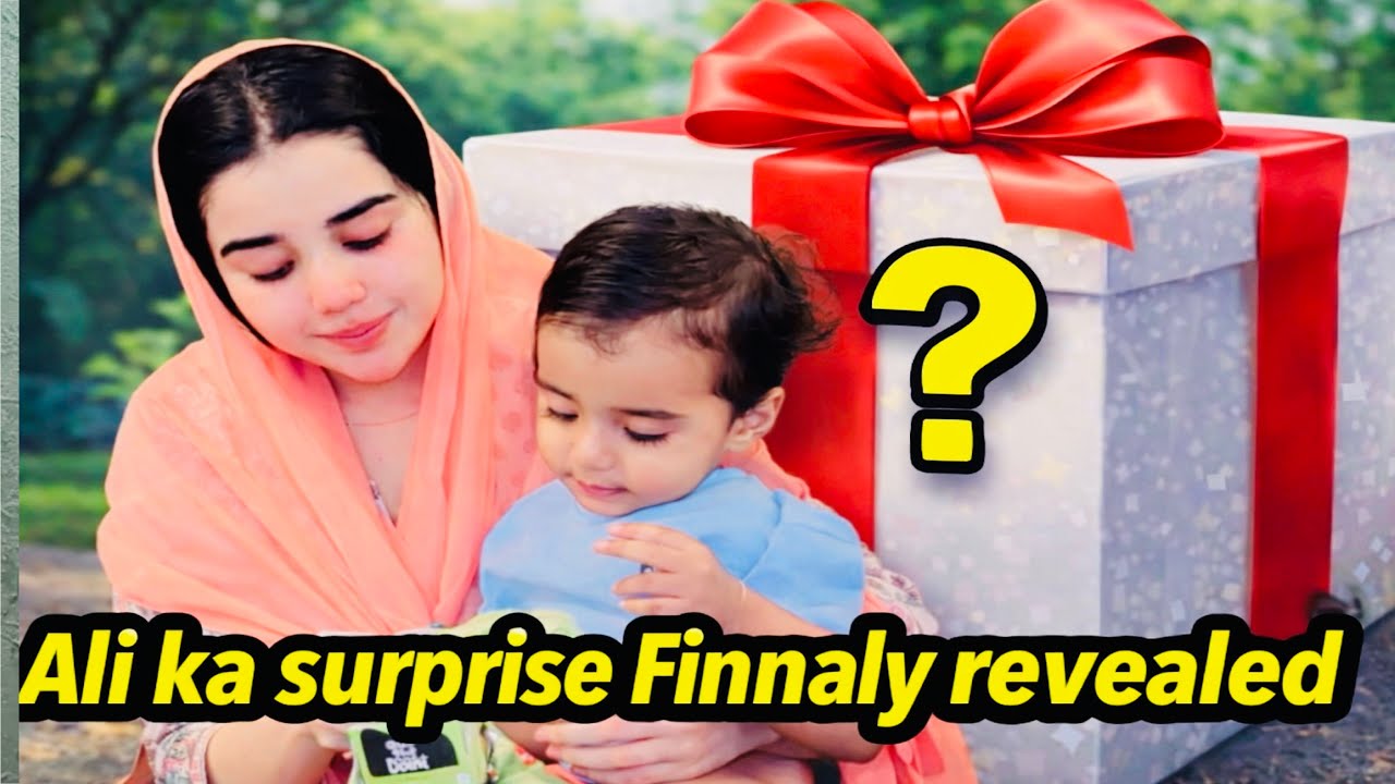 ALI KA SURPRISE FINNALY REVEALED || NAINA AKBAR VLOGS