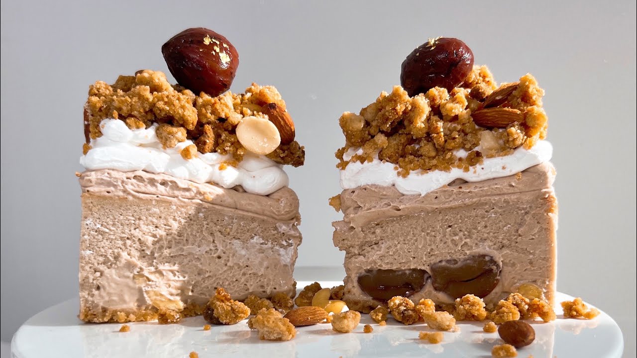 보늬밤 치즈케이크🌰가을 베이킹🍂진짜 맛있어요!미친 레시피 공개합니다✨chestnut cheesecake recipe
