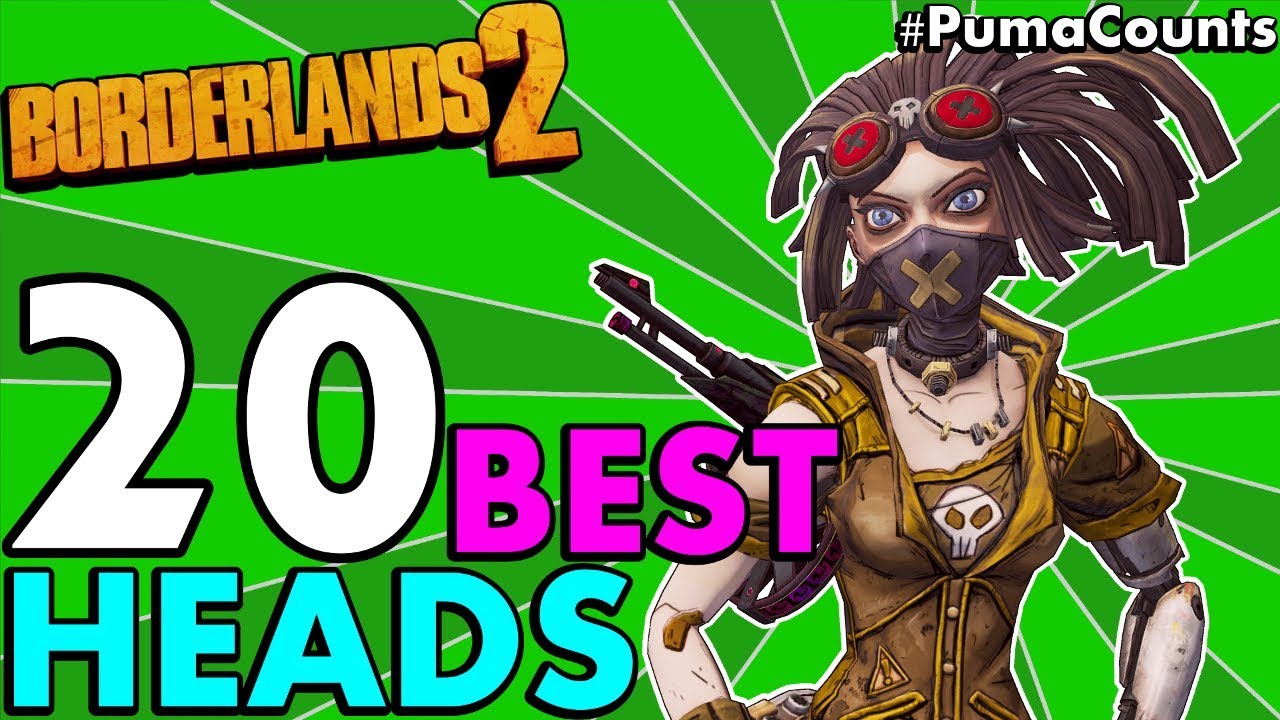 20 лучших и самых крутых вариантов кастомизации головы в Borderlands 2 (все персонажи и локации) ...