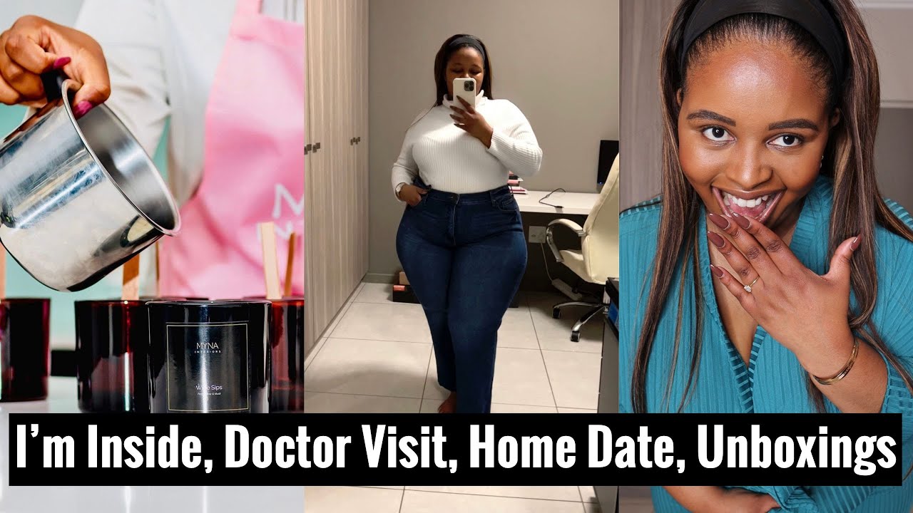 Weekly Vlog | I'm Inside, Doctor's Visit, Home Date, Cleaning & Groceries, Unboxings
