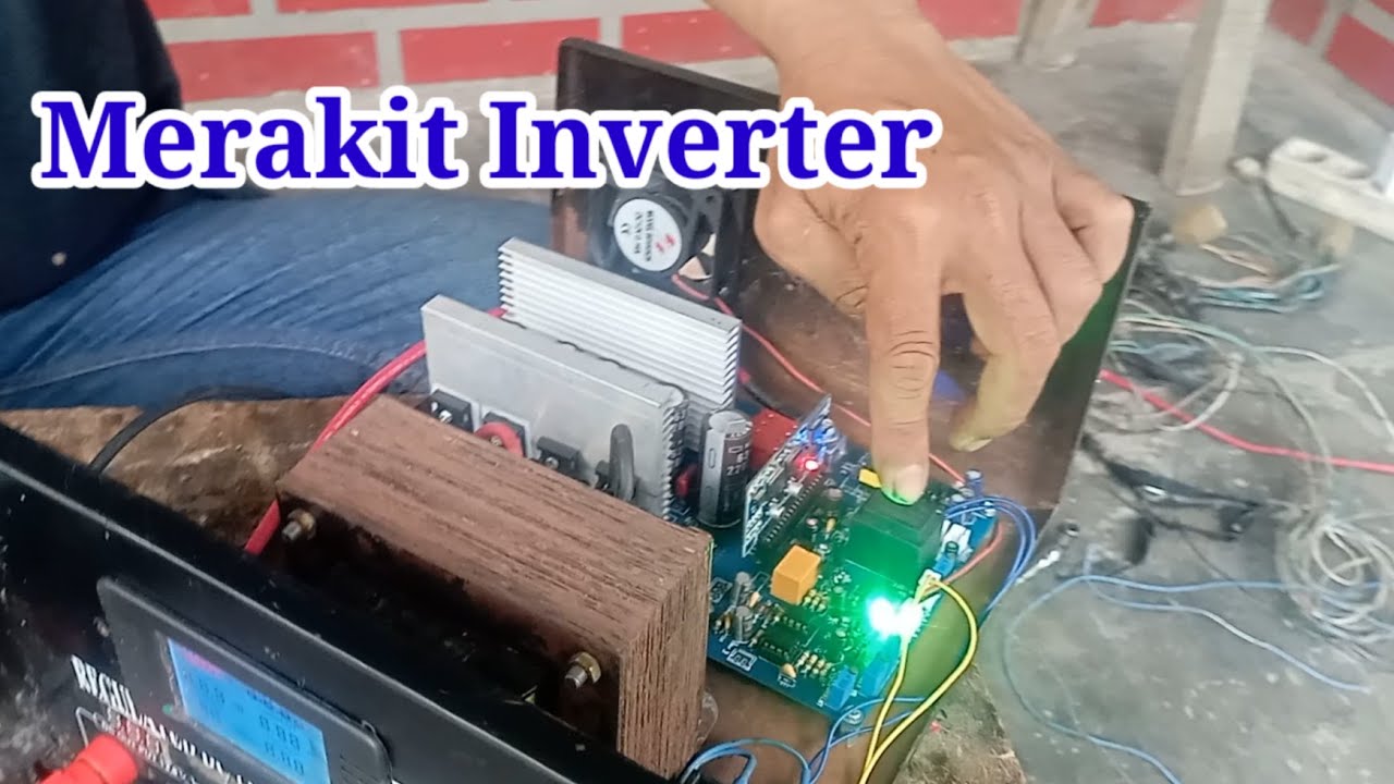CARA MERAKIT INVERTER KE DALAM BOX