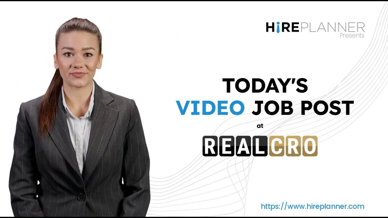 Video Job Posting #1 - Work at REALCRO - Career Opportunities in Japan
