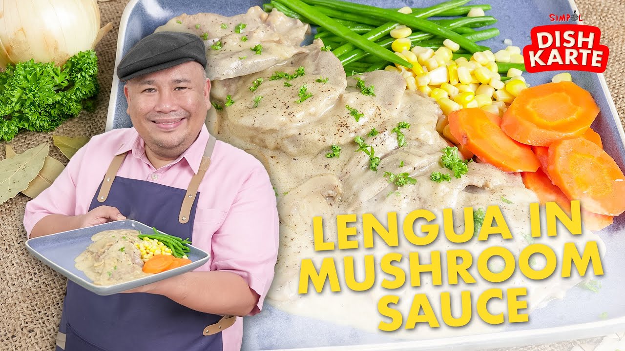 Lengua in Mushroom Sauce | SIMPOL | CHEF TATUNG