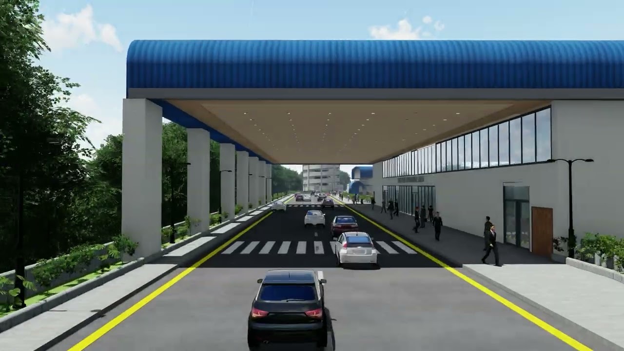Delhi Cantt Railway Station Redevelopment Walkthrough
