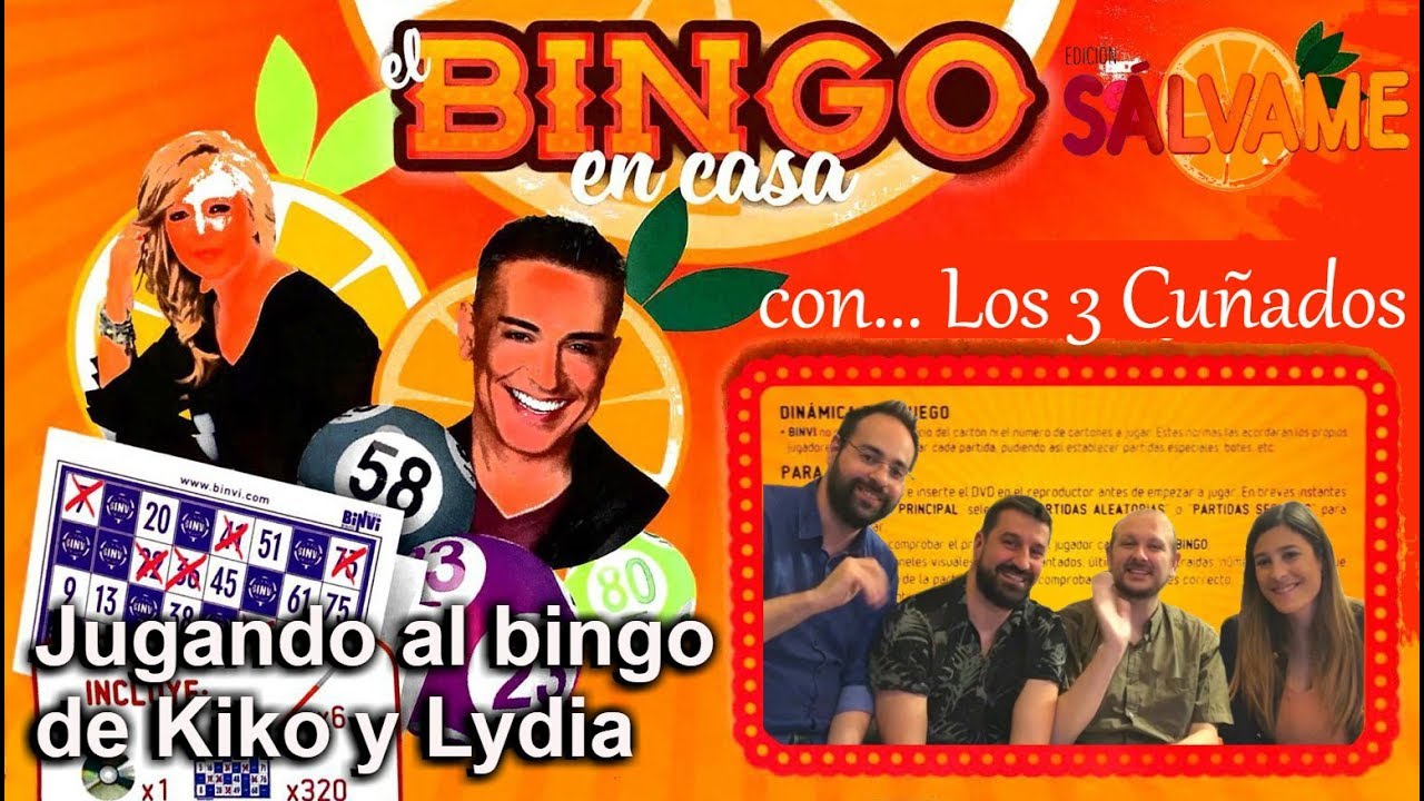 ¡Jugamos a el bingo de SÁLVAME!  Con Los 3 Cuñados