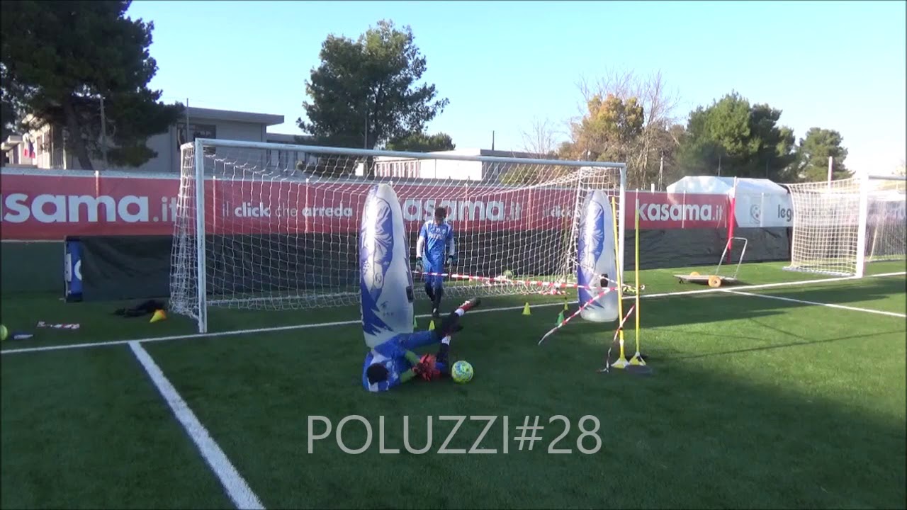 Allenamento Portieri Di Calcio.Spostamenti e ricerca della linea di spinta