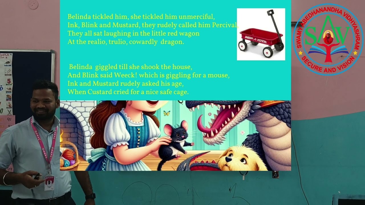 The Tale of the Custard Dragon | CBSE Class 10 | Poem in Simple Words