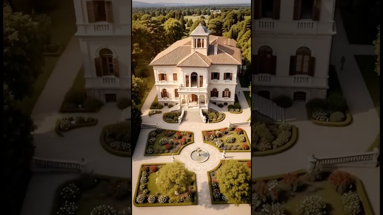 From abandoned villa to masterpiece: $100,000 spent, now worth €7 🏛️✨