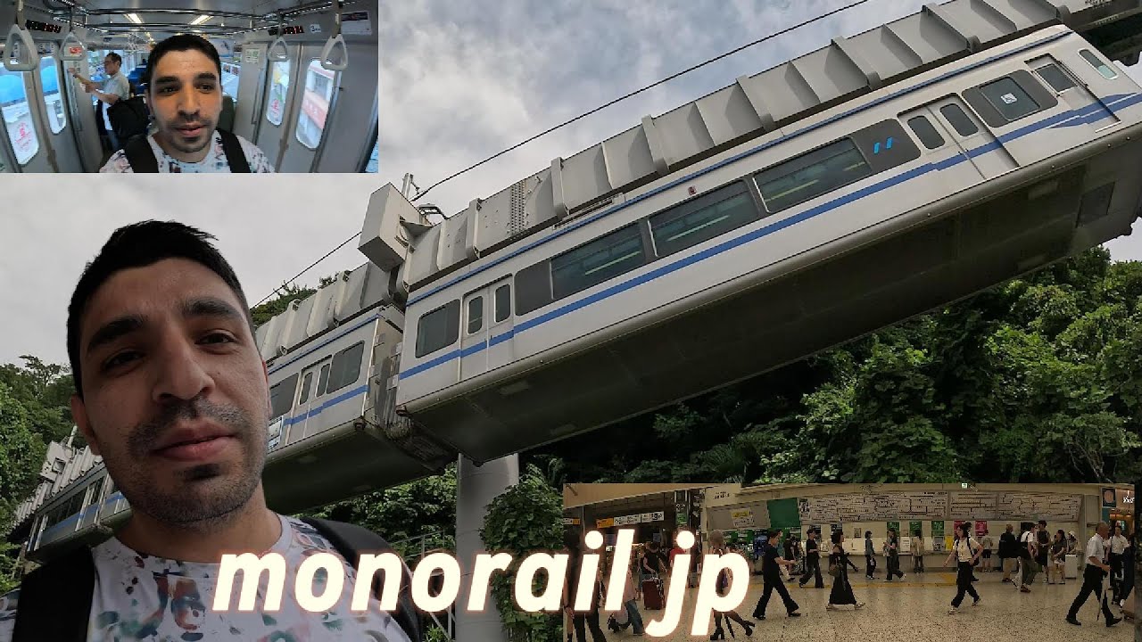 Japan series monorail experience first time my life OMG explore EP 6🇯🇵