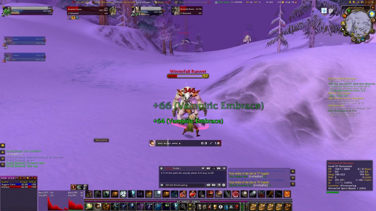 Vanilla WoW -  Nostralia.org - Reroll  Level 58 - 59!