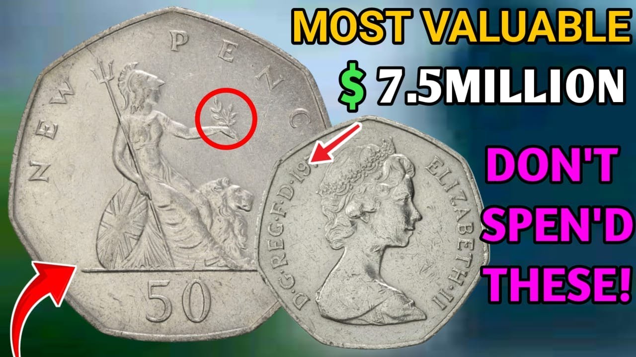 1969 50p Coin Worth $50,000? | Rare UK Coins You Might Own!