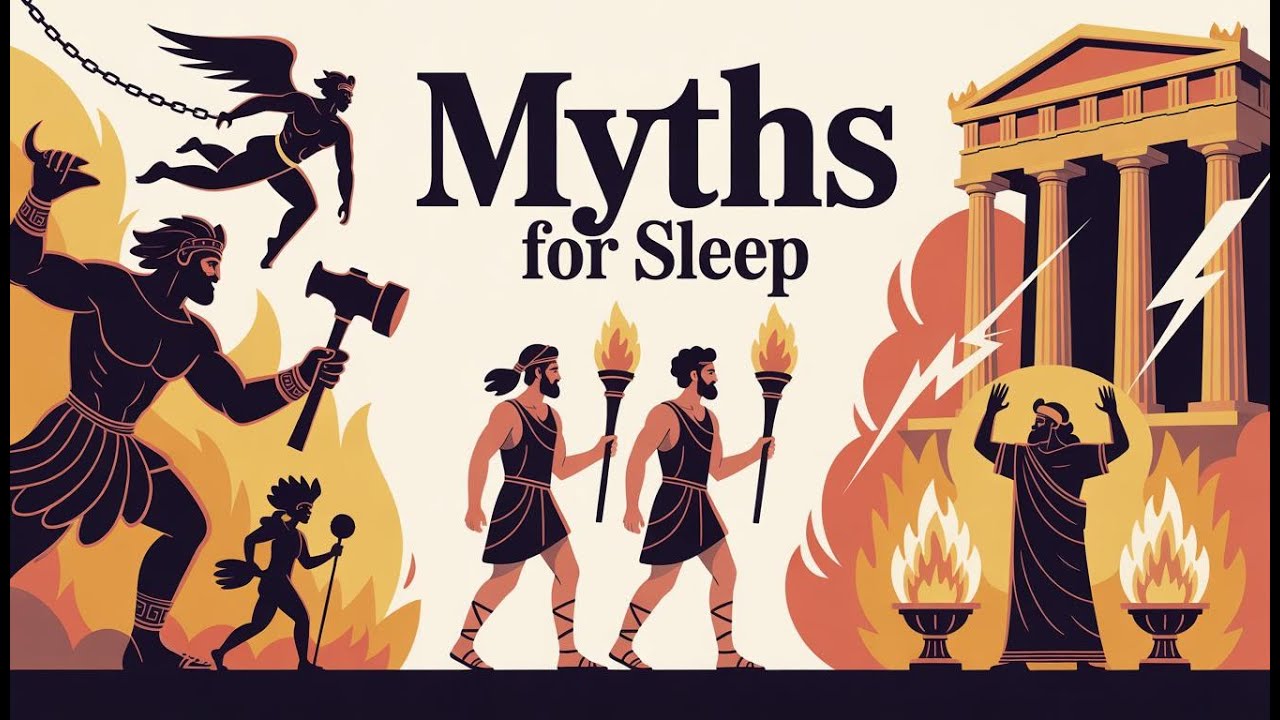 Stories | Boring Greek Myths For Sleep | Gentle Storytelling (2 Hours) | 3 Stories