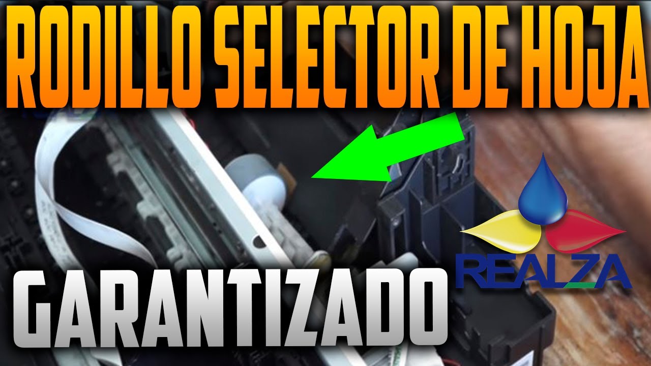 🔴SACAR RODILLO SELECTOR DE HOJA EN IMPRESORA EPSON❗ ¿Falla comun? ¿Porque se daña?