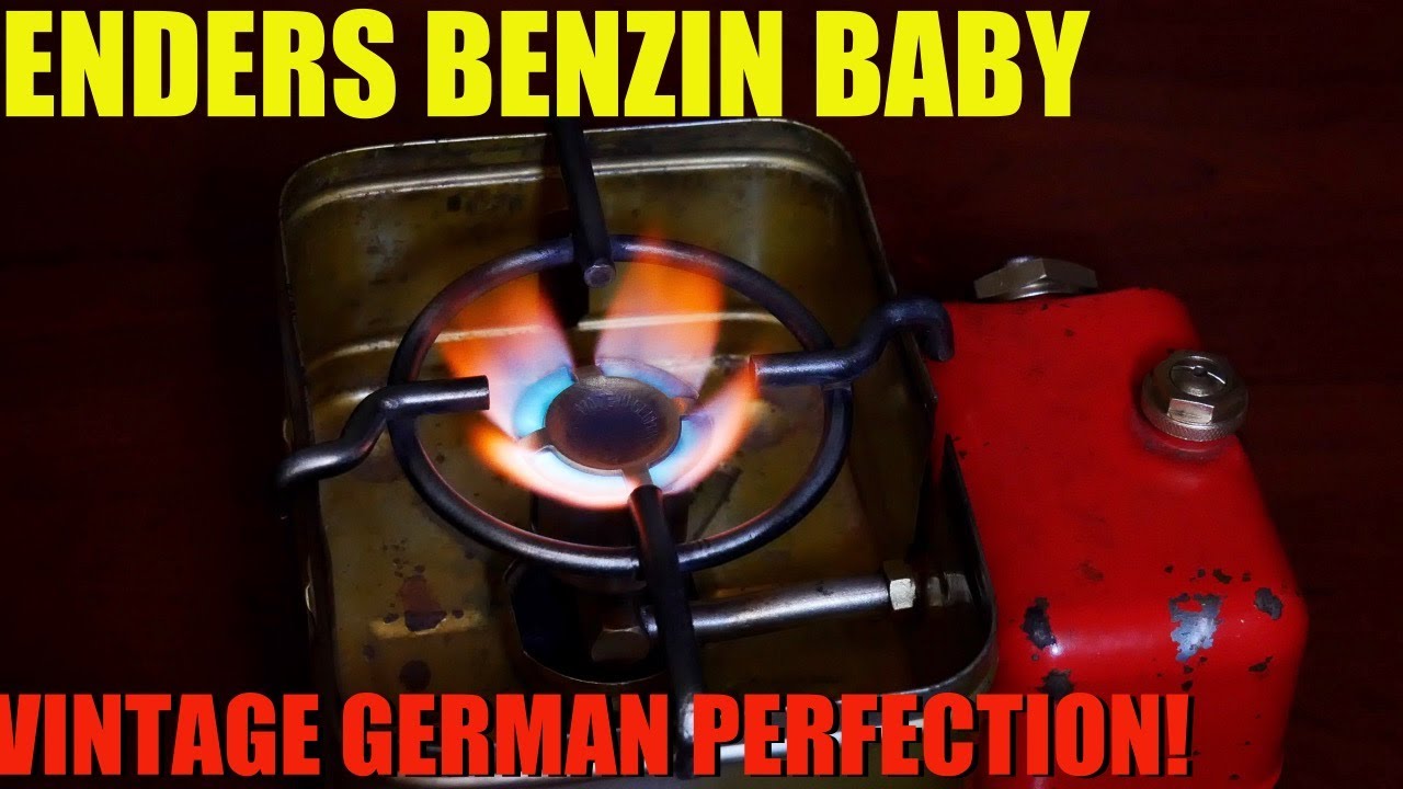 The ENDERS Benzin Baby - German Liquid Fueled PERFECTION!