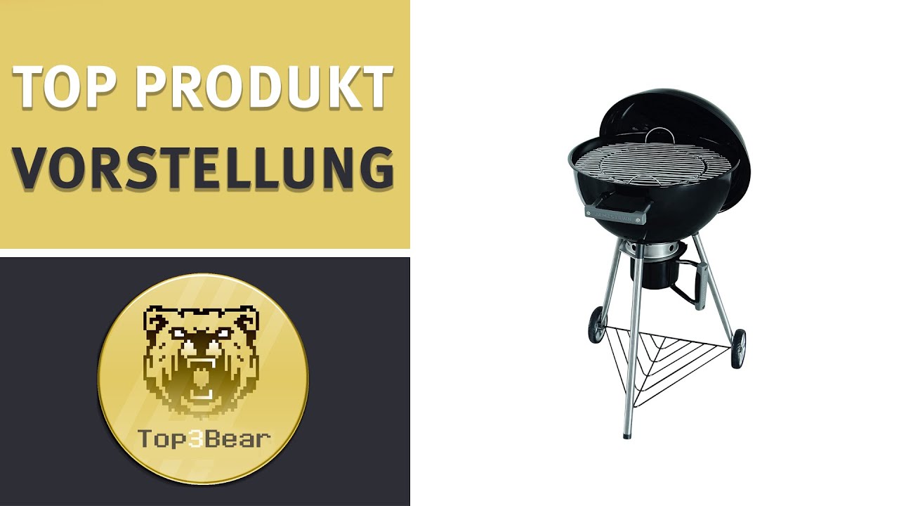 ✅ Jamestown DEXTER Kugelgrill – XL Holzkohle Kugelgrill
