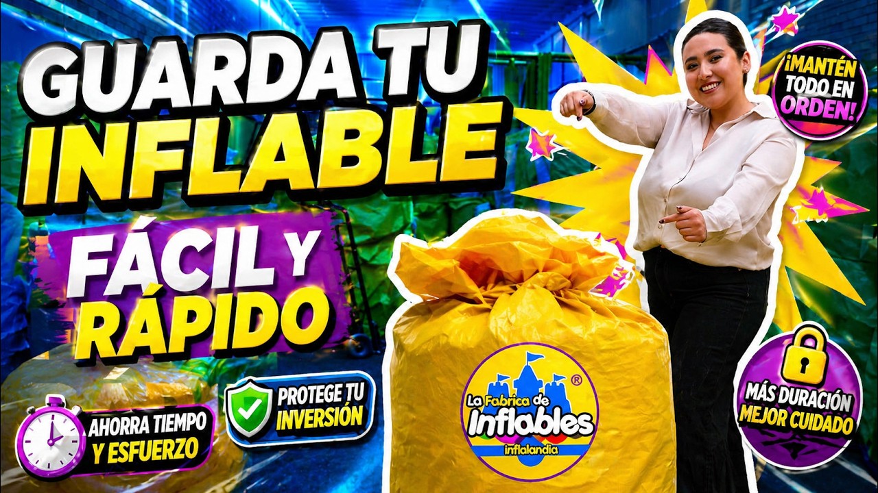 Lo que NO sabías sobre los inflables😳: Instalar y guardar tu inflable fácil y rápido. 😉📦