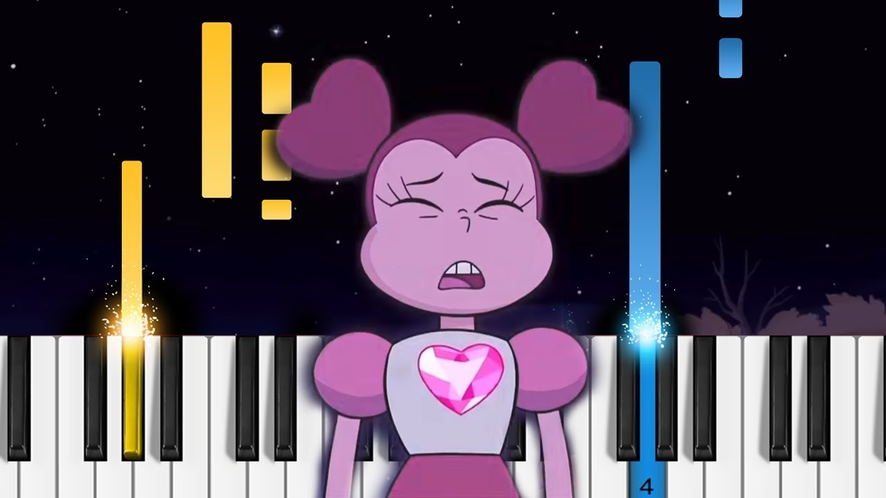 Drift Away - Steven Universe: The Movie - EASY Piano Tutorial