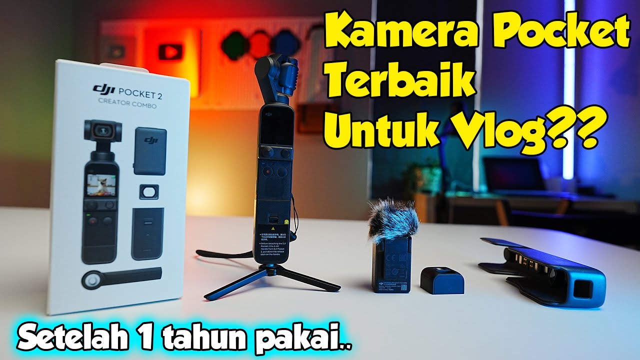 Kamera Pocket Terbaik Buat Vlog 2022?? | Review DJI Pocket 2 Creator Edition