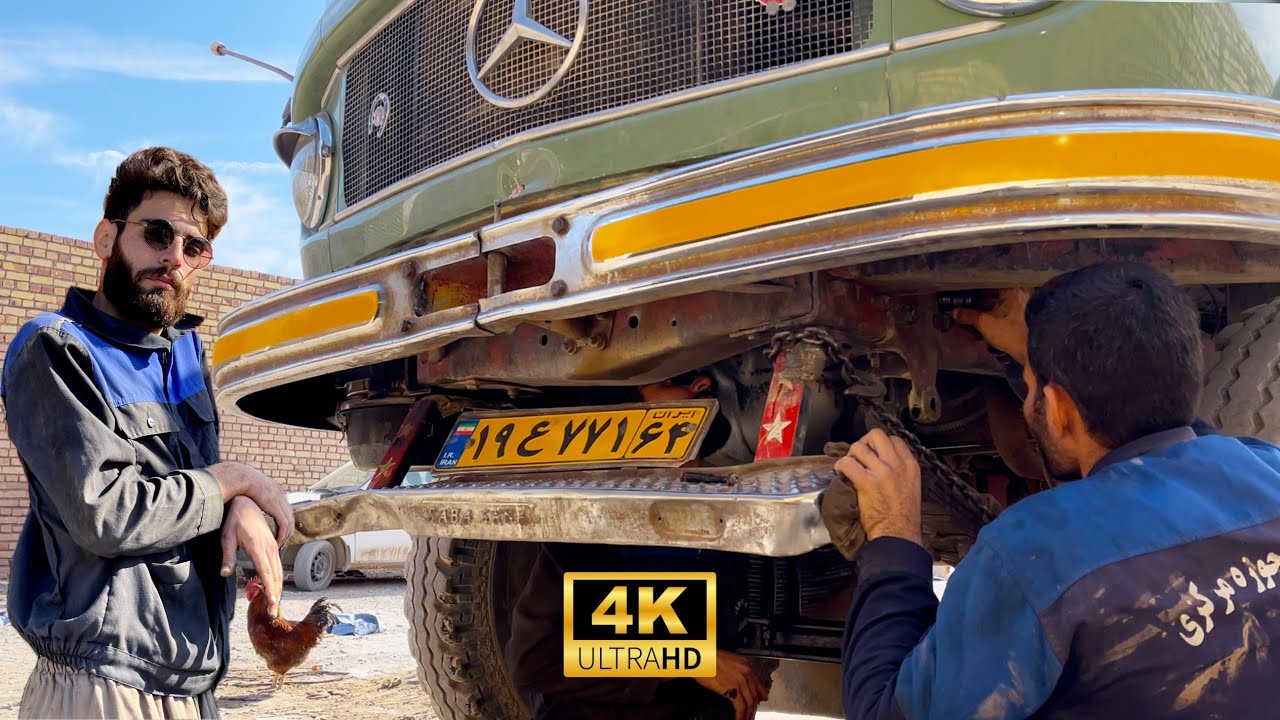 INSANE Mercedes-Benz Truck Chassis Welding Restoration | Heavy-Duty Frame Repair