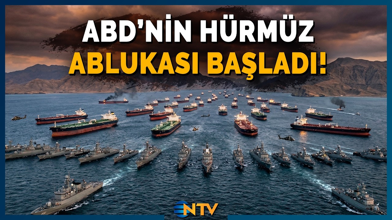 Son Dakika: ABD Donanması H&uuml;rm&uuml;z Boğazı'na Ablukayı Başlattı, İran Yeni Kozlarını Sahaya S&uuml;r&uuml;yor!