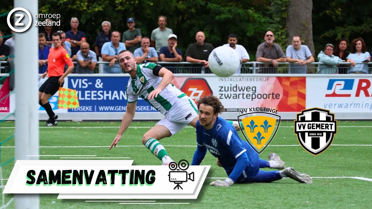 🟩 HECTISCHE SLOTFASE levert KLOETINGE WINST op dankzij VANDEPITTE | Samenvatting: Kloetinge-Gemert 🎥