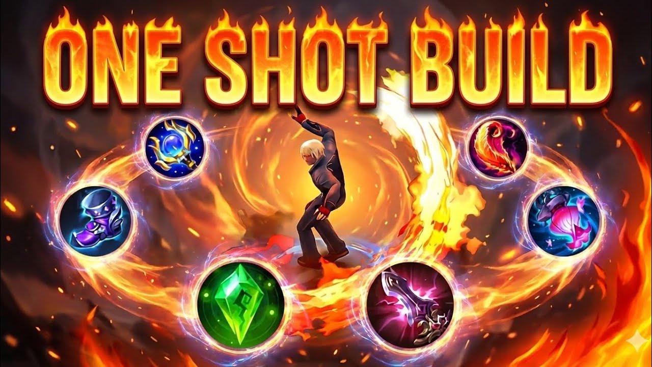 GUSION ONE SHOT BUILD!!(1000%BROKEN) TOXIC OPPONENTS COMEBACK