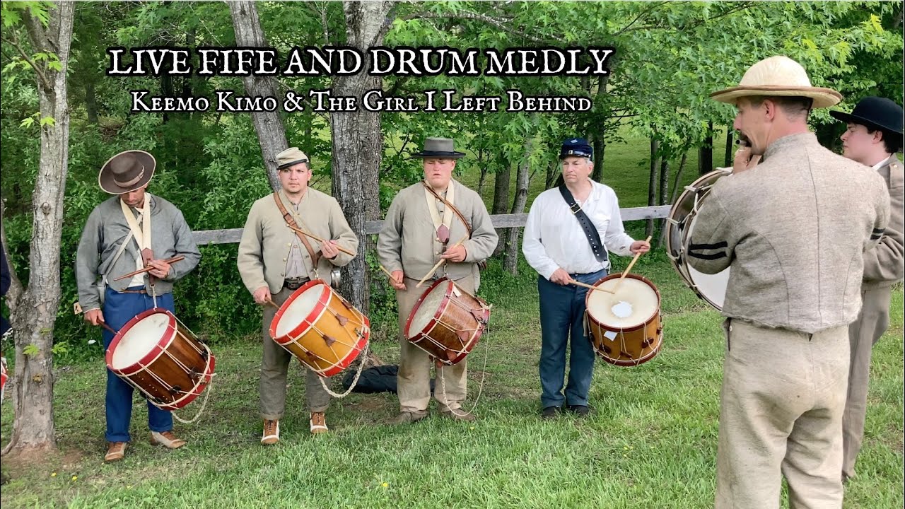 LIVE Civil War Fife and Drum Medley — Carolina Fifes and Drums + 3rd USV