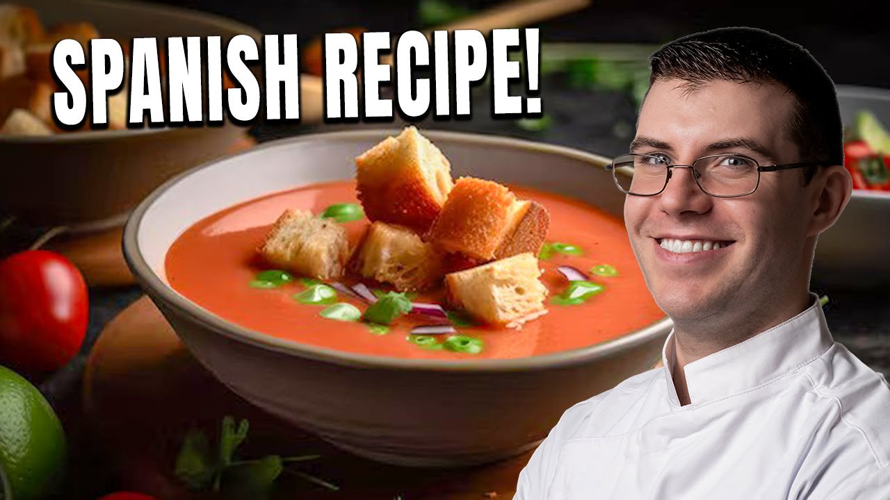 Authentic Spanish Gazpacho Recipe Like a Chef!