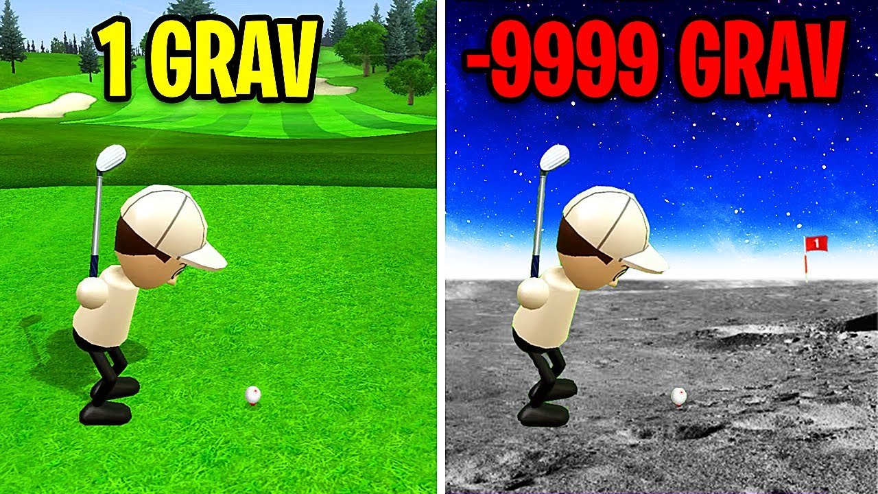 THIS Wii Sports trick shot was hit in -10000 gravity