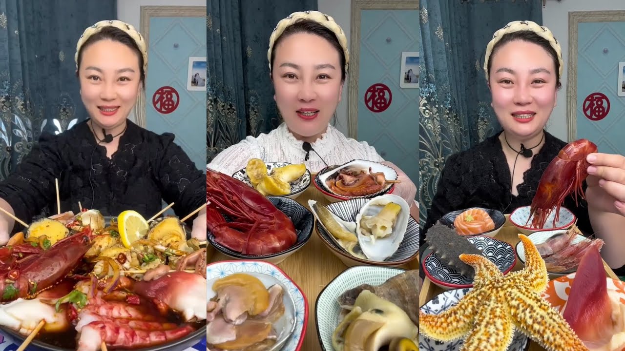 Yummy #245 { Seafood 🦐, 🦪, 🐙🤤 🦐🦐. Shrimp  🦐 🦐 Oyster 🦪🦪 ...#mukbang #seafood #yummyfood 