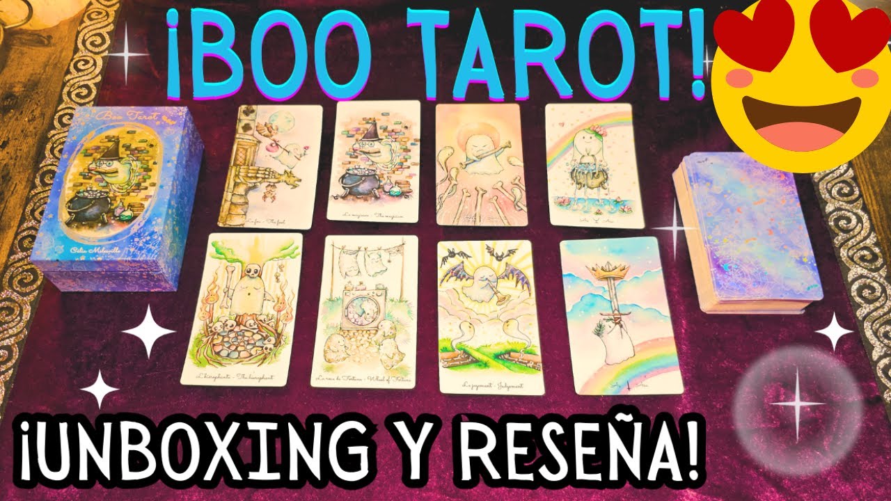BOO TAROT 👻 Unboxing Y Reseña✨ SENCILLAMENTE BRUJA