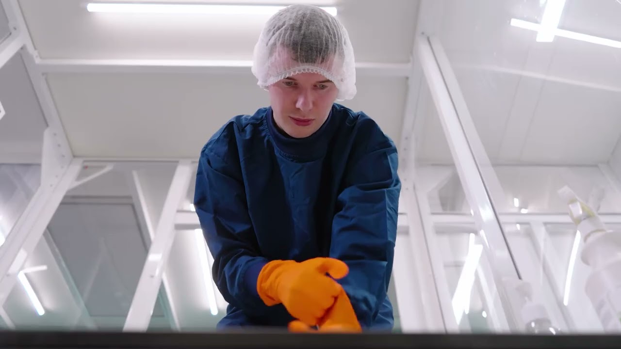 Proc&eacute;dure de d'habillage pour salle propre de grade A/B avec la combinaison Tyvek&reg; IsoClean&reg; IC 193