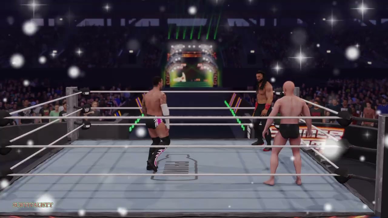 WWE2K25 | Custom Referees in Custom Arenas