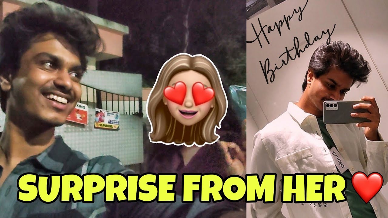 A BEAUTIFUL BIRTHDAY SURPRISE...!