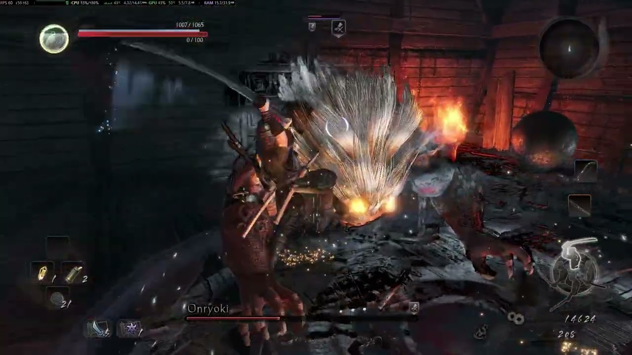 It took 15+ tries to beat NIOH first BOSS l Ornyoki